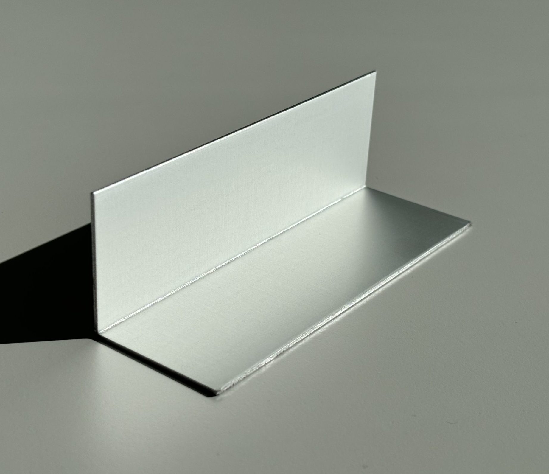 Profil de cornière aluminium en L, 1,5 mm