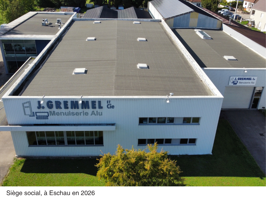 J.Gremmel & Cie — ateliers et bureaux du site d'Eschau, vue actuelle
