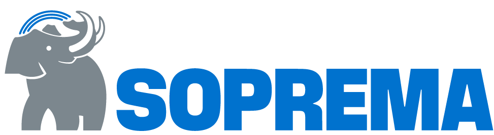 Logo SOPREMA, groupe industriel strasbourgeois client de J.Gremmel
